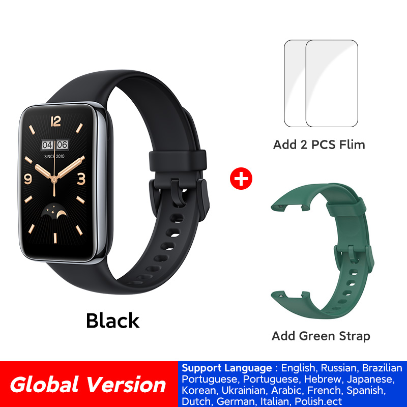 Black N Green Strap