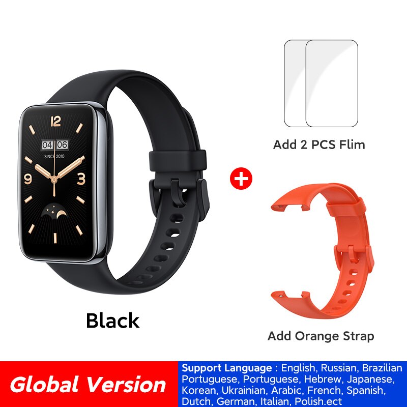 Black N Orange Strap